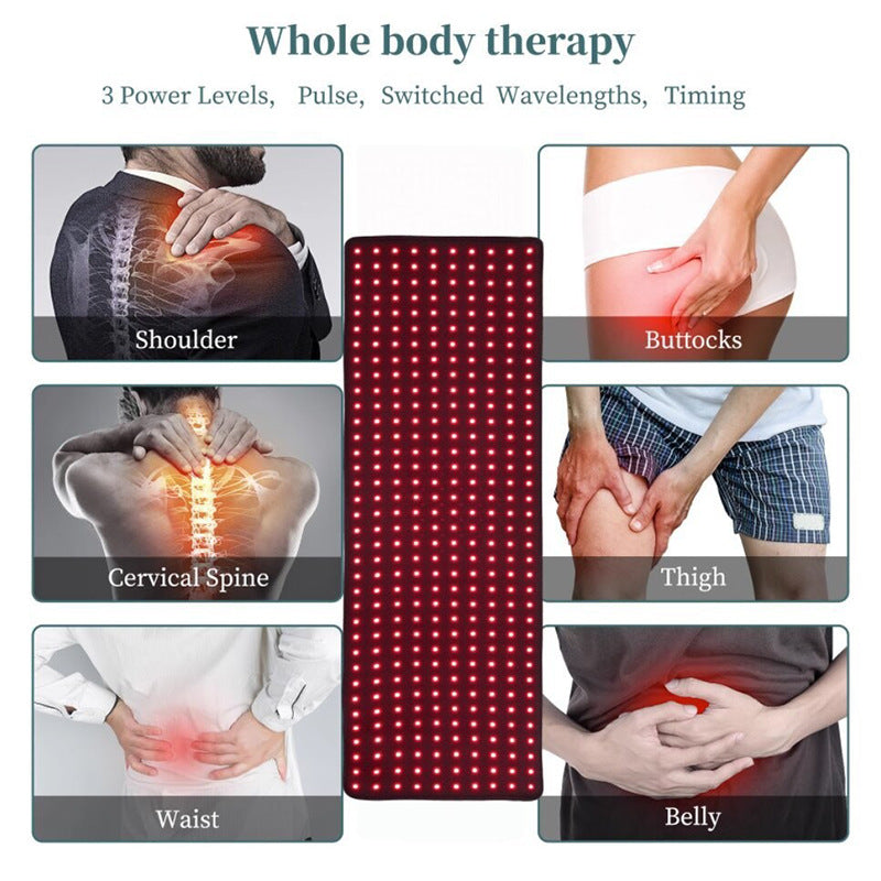 Infrared Physiotherapy Pad For Back Shoulder And Waist Of The Device